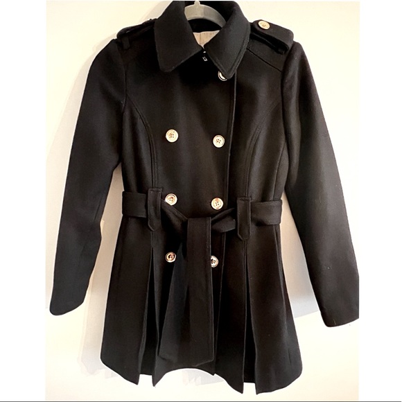 Michael Kors Jackets & Coats Michael Kors Black Coat With Gold